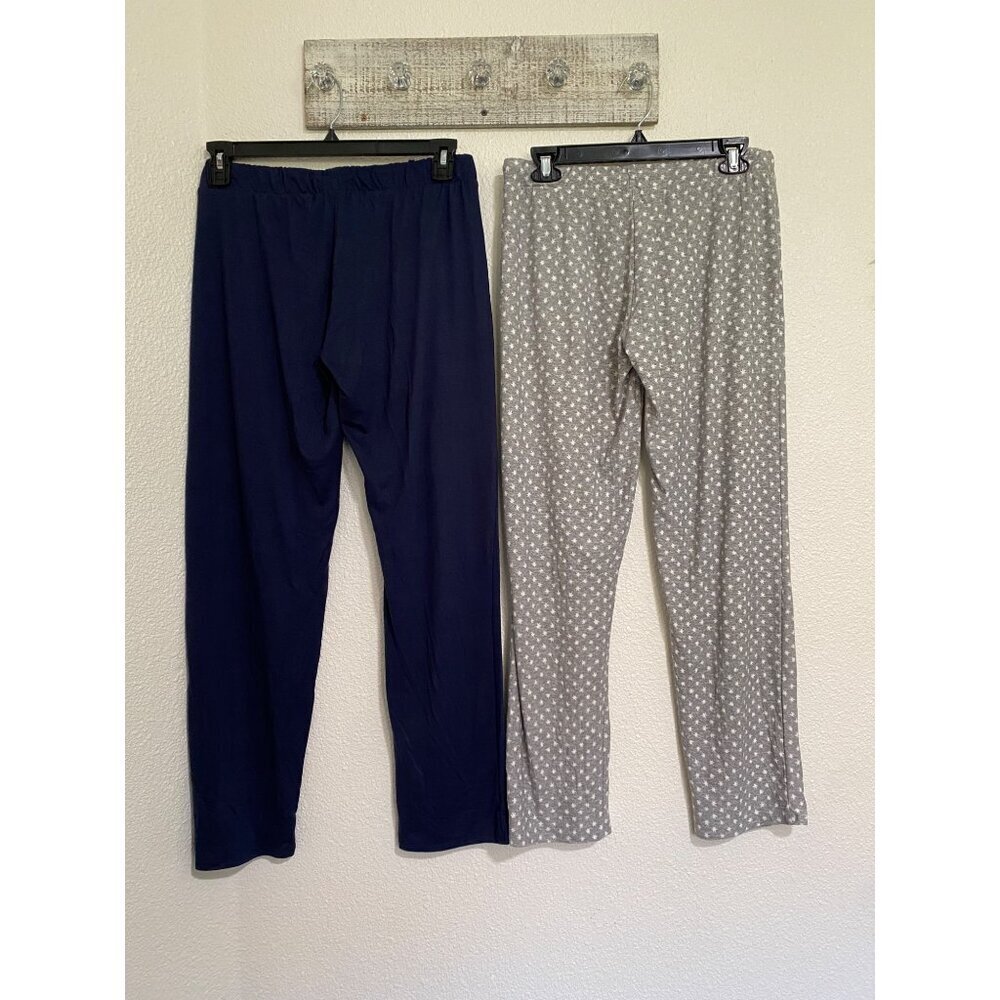 Lucky Brand Women's 2 Pack Lounge Pant Straight Leg Pajama Cozy Comfort - Picture 10 of 11